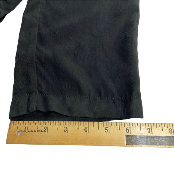 Pam & Gela Jumpsuit Women Size L Black F20 Utility Jumpsuit Long Sleeve Nwt $325 - Picture 10 of 12